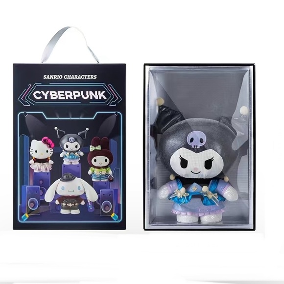 RESERVED Kuromi x Cyberpunk Collectors Edition Plush - Picture 1 of 6